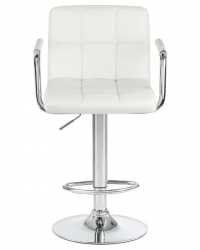 Стул барный DOBRIN KRUGER ARM (белый) 2 шт