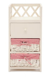 Тумба дизайнерская Secret De Maison CAGE 3 ( mod. 4339 ) Слоновая кость