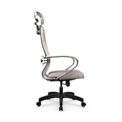 Кресло руководителя Metta L 2c 44C/K116 Infinity Easy Clean (MPES) Комплект 8 Светло-бежевое