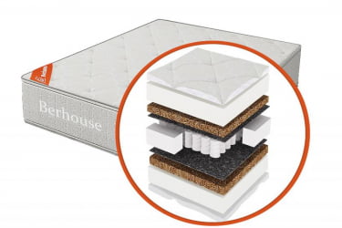 Матрас Mega холкон-кокос (Berhouse) Размер: 800х1600 мм