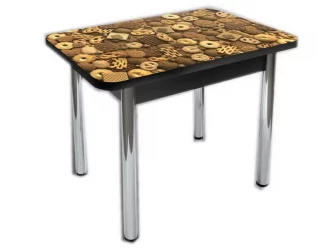 Стол обеденный Прямоугольный 900 600 фп Печенье ЛДСП венге