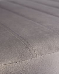 Стул барный ДОБРИН CХАРЛЙ ГОЛД (серый велюр (МДЖ9-75)) 2 шт / DOBRIN CHARLY GOLD (MJ9-75))