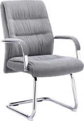 Кресло для посетителей Еверпроф Бонд CФ Ткань Серый / Everprof Bond CF