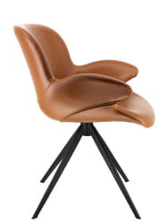 Стул Everprof Aurora Экокожа Коричневый