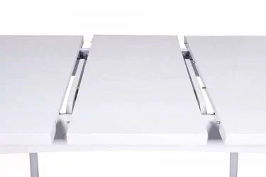 Стол раскладной Ялта с резными опорами Белый Анкор светлый