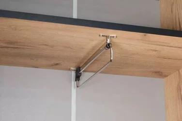 Шкаф двухстворчатый Ольга-Лофт 3.1 Дуб Крафт золотой Темно-серый