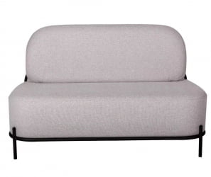 Диван с подушкой Gawaii 2-х мест Светл серый