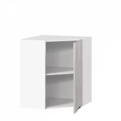 Шкаф кухонный угловой 600 Джамис ЛД 296.610.000.032 Белый Белый камень