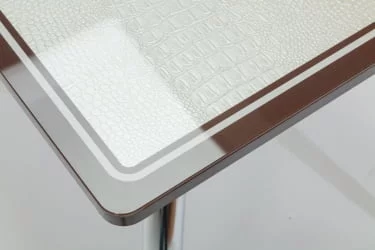 Стол обеденный Аспен КЗ(6195) венге,крокодил жемчужный