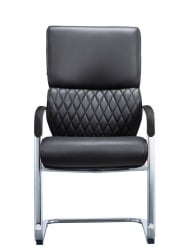 Кресло офисное Everprof President CF Экокожа Черный