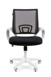 Кресло оператора Chairman 696 white TW-11 Черное