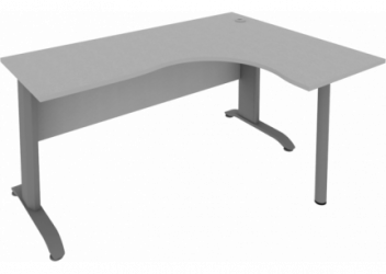 Стол криволинейный правый Riva ПЛ.СА-4 Пр Серый