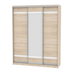 Шкаф-купе B-220х180х60-2(ДСС-D9D10D9)