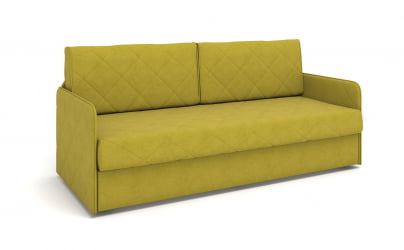 Диван тканевый Соло Uno ткань Lounge 26 (920*1990*910) Желтый, 2124312/53573/7