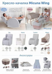 Детское кресло Micuna (Микуна) Wing/Moom waterwood текстиль beige/brown Детское кресло Micuna (Микуна) Wing/Moom waterwood текстиль beige/brown