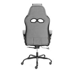 Кресло Арена металБЛ велюр, серый/черный, 29/35 / Arena metalBL