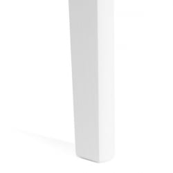 Обеденный стол Соната Люкс/ Соната Лукс табле, 75х75х73 см массив сосны, антик/белый, 75х75х73 см / Sonata Lux table,