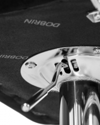 Стул барный DOBRIN KRUGER ARM (черный велюр (MJ9-101)) 2 шт