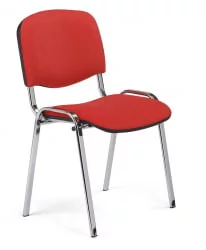 Кресло офисное ИЗО-Хром Красный