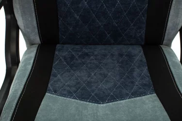 Кресло игровое Бюрократ VIKING 6 KNIGHT BL FABRIC Синий