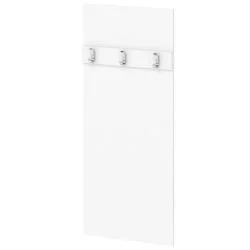 Вешалка с тремя крючками Ornata 	Н-480 Белый Шагрень