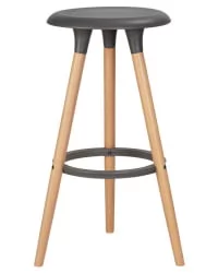 Табурет барный DOBRIN ROYCE Темно-серый GR-04