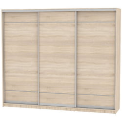 Шкаф-купе B-220х270х60-1(ДСС-D7D7D7)