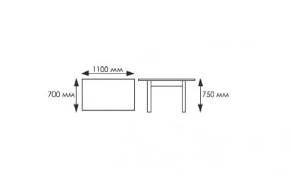 Стол обеденный Прямоуг. ажур ноги Мажор Р-3 белая ЛДСП белый