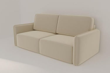 Диван прямой Сунне (Berhouse) Цвет фасада: Левис 08 велюр; Тип: Прямой; Материал фасада: Металл/Велюр