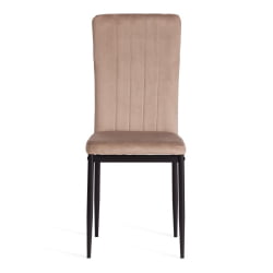 Стул VERTER (mod. 37-1) металл, вельвет, 47,8 х 41,5 х 97 см, Beige (бежевый) HLR8 / черный