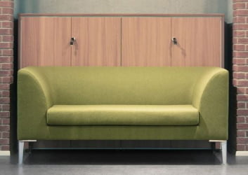 Диван 2-х местный Сиеста Фиолетовая