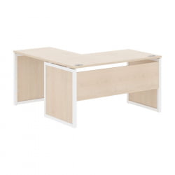 Стол письменный угловой правый XTEN-QP XQPCT 1415 R Бук Тиара Белый