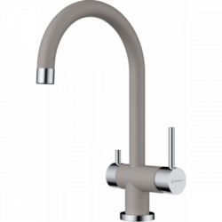 Смеситель Омоикири Йамадэ-Гр Латунь/Гранит/Ленинград Грей / Omoikiri Yamada-Gr Латунь/Гранит/Leningrad Grey