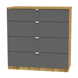 Комод К-93кс90кс45-1-ТР(ДВ-Графит) / K-93x90x45-1-TR(ДВ-Графит)