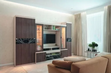 Гостиная Николь Ясень Шимо светлый/Ясень Шимо темный