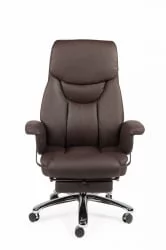 Кресло офисное Парламент H-2021-322 Темно-коричневый