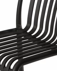 Стул полубарный DOBRIN CHLOE Темно-серый