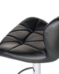 Стул барный ДОБРИН БАРНИ (черный) 2 шт / DOBRIN BARNY