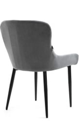 Обеденный стул Everprof Ray Ткань Серый