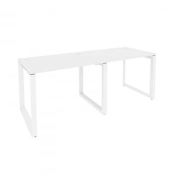 Рабочая станция на О-образном м/к ОНИКС О.МО-РС-2.1.7 Белый Бриллиант / ONIX O.MO-RS-2.1.7