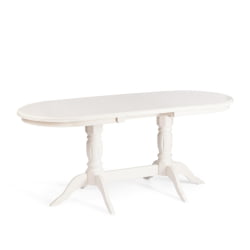 Раздвижной стол COPPOLA бук, мдф, 140+40x80x77см, Ivory white