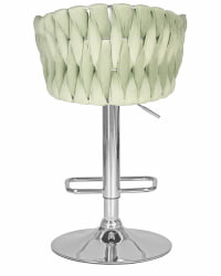 Стул барный DOBRIN MARCEL Пудрово-мятный велюр MJ9-87