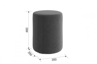 Пуф Рони 2 PM-001.2 капучино (велюр)