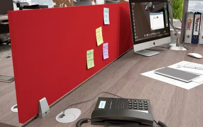 Экран разделительный (с тканью) XFP 123 (Красный)