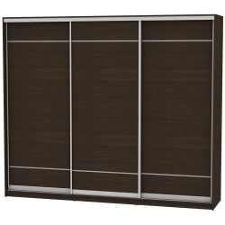 Шкаф-купе B-220х270х60-1(Венге-D7D7D7)