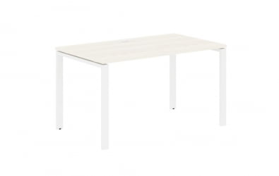 Стол письменный EDIS EUST 1380 Ясень Траун Белый