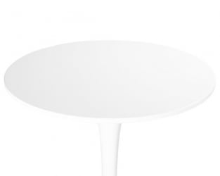 Стол барный МИА БАР (белая столешница, белое основание) / MIA BAR