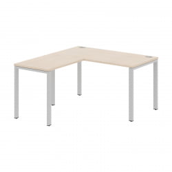 Стол угловой КСТЕН-С60 КСС6CТ 1415 Бук Тиара Серый / XTEN-S60 XS6CT