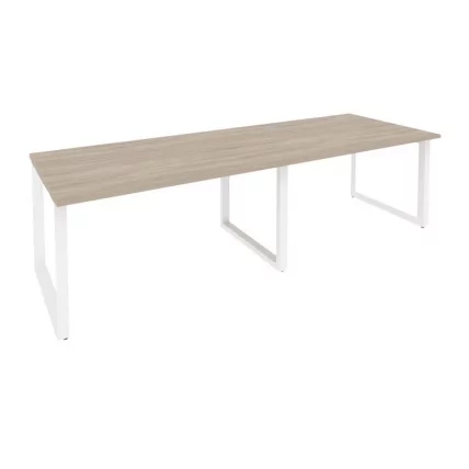 Стол переговорный (2 столешницы) ONIX O.MO-PRG-2.3 Дуб Аттик/Белый_0