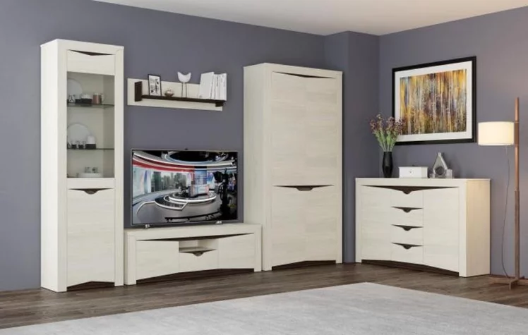 Комод Лючия 33.11 Ясень анкор светлый Венге_2